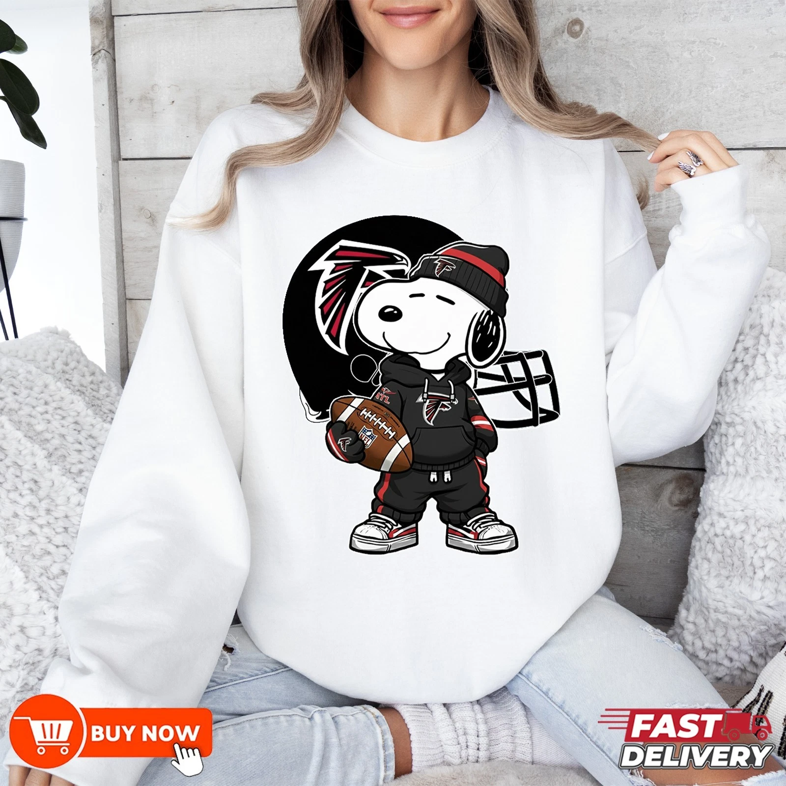 Atlanta Falcons Football Sweatshirt