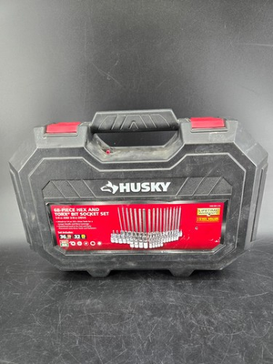 #ad #ad Husky Master Hex and Torx Bit Socket Set 68 Piece 1 4 And 3 8 In Drive $44.99