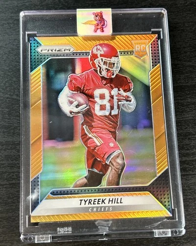 2016 Panini Prizm TYREEK HILL Rookie Card /299  Orange Prizm #296  (RC)  Cheifs