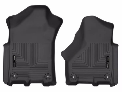 #ad #ad Husky WeatherBeater Front Floor Liners 2pc Fits 19 26 Dodge Ram 2500 3500 Blk $76.49