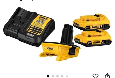 DEWALT DCA2203C 20V Battery Adapter NIB