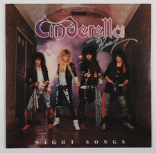 Cinderella Tom Keifer JSA Signed Autograph Album Record Vinyl Night Songs