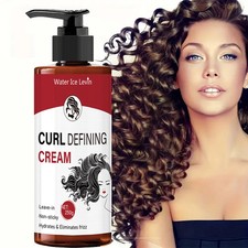 Curl Defining Cream Leave In Frizz Free Hair Styling Keratin Biotin 250g AU