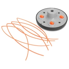 Universal Straight Shaft Trimmer Head Bump Feed Line Spool Brush Cutter Grass