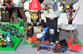 LEGO 6082 Majisto Tower 1906 + 6076 Dragon Mountain Castle Minifigures