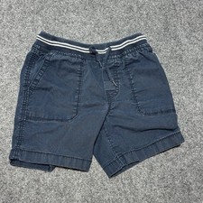 Oshkosh B'Gosh Boys Blue Drawstring Pull-on Shorts W/ Pockets Kids 3T Stretchy