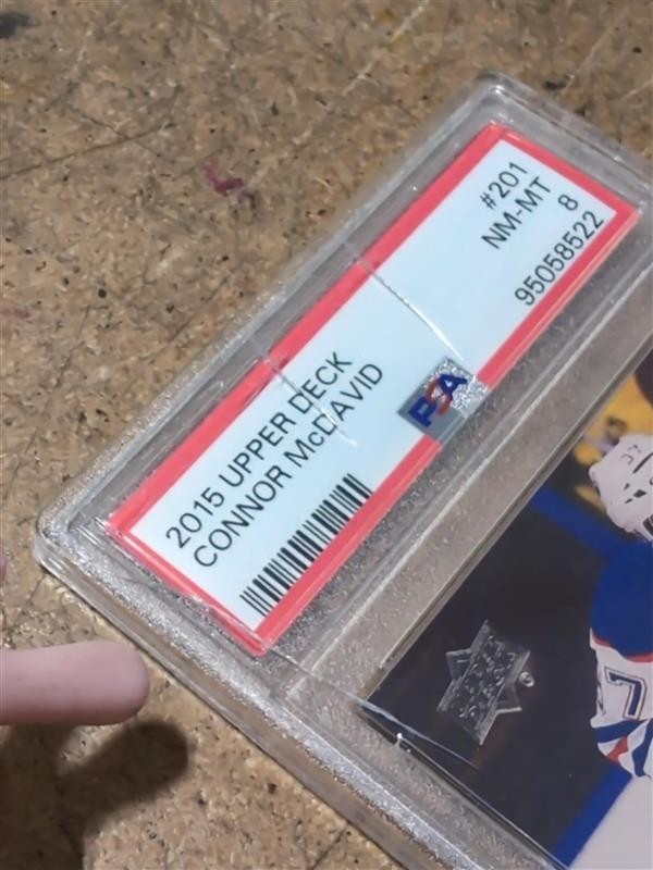 2015 Upper Deck 201 CONNOR MCDAVID RC OilersRookie view 2