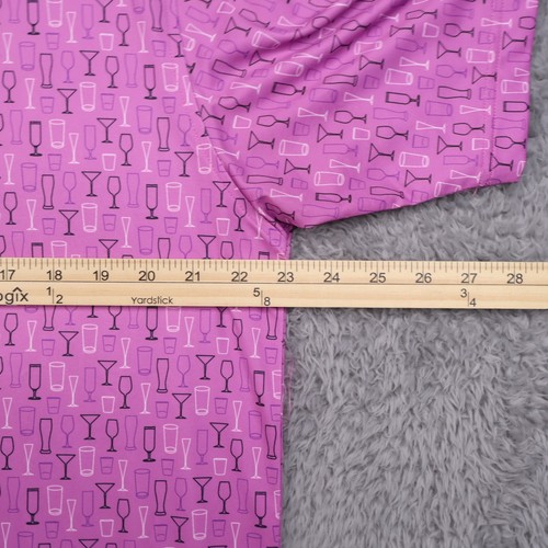 Camisa Polo de Golf Footjoy Estampado de Bebidas Cócteles Para Hombres Mediana Rosa Rendimiento FJ - Imagen 8 de 10