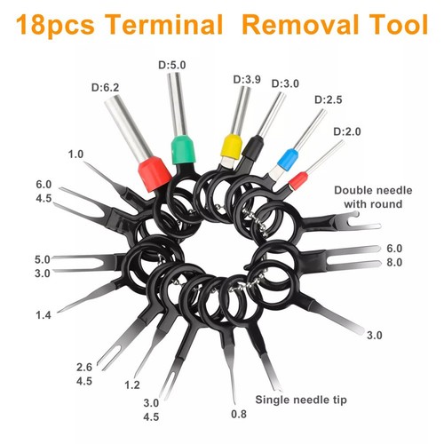 Easy to Use Automotive Connector Pin Kit with Terminal Removal Tools 518pcs - Picture 9 of 12