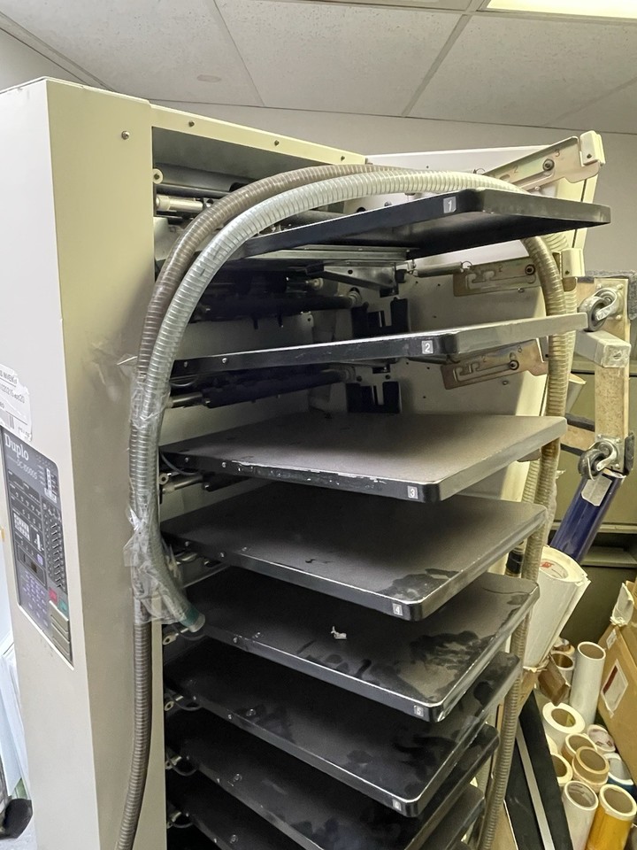 Duplo DC-10000S 10-Bin Collator Tower - Tested, Cleaned, Works Great ...