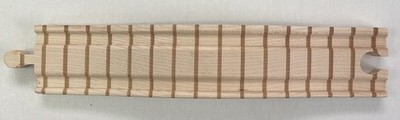 Maple Landmark Inc. 10506 NameTrains 6'' Straight Wooden Track-Sold by Piece