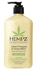 Hempz Sweet Pineapple Honey Melon VEGAN moisturizing lotion 17 oz New SEALED