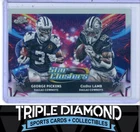 2025 Topps Cosmic Chrome CeeDee Lamb/George Pickens Base (RAW)