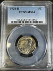 1928-D ~ Buffalo Nickel ~ PCGS MS64 ~ Gorgeous Luster & Color
