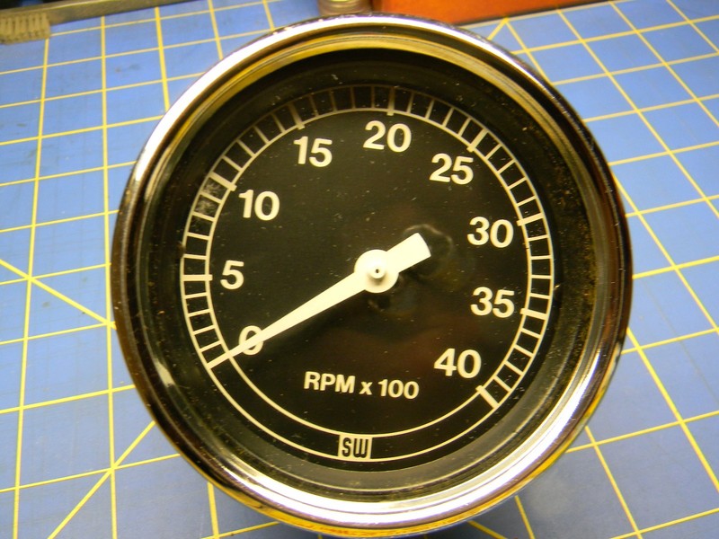Original Vintage Stewart Warner FOMOCO Tachometer D0KF-17360-D  551YTS4 WORKS