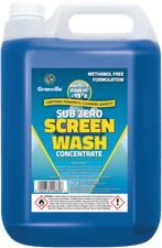 Granville 0662 Sub Zero -15 Screenwash 5 Litre Single 2.50 per litre