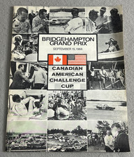 Long Island Racing Book Bridgehampton NY Grand Prix Auto Race Car Program 1968