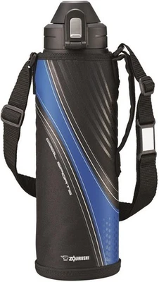 Bouteille de sport Zojirushi SD-AF15-AA 1,5 L en acier inoxydable bleu froid ... - Photo 1/4