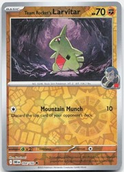 Team Rocket's Larvitar 094/182 Destined Rivals