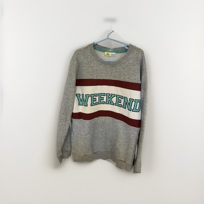 Epic Threads Youth Medium 10-12 Sweatshirt weekend Girls Boys Gray