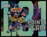 2024-25 SkyBox Metal Universe #PPG-6 Leon Draisaitl Points Per Game Oilers NM+