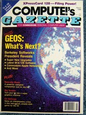 Compute  s Gazette magazine for Commodore Computers - March 1988