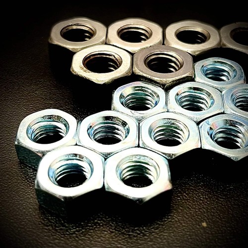 BSW Whit 3/16" 1/4" 5/16" 3/8" 1/2" 3/4" 7/8" 1" Full Hex Nuts Mild Steel 4.8 SC - Picture 76 of 103