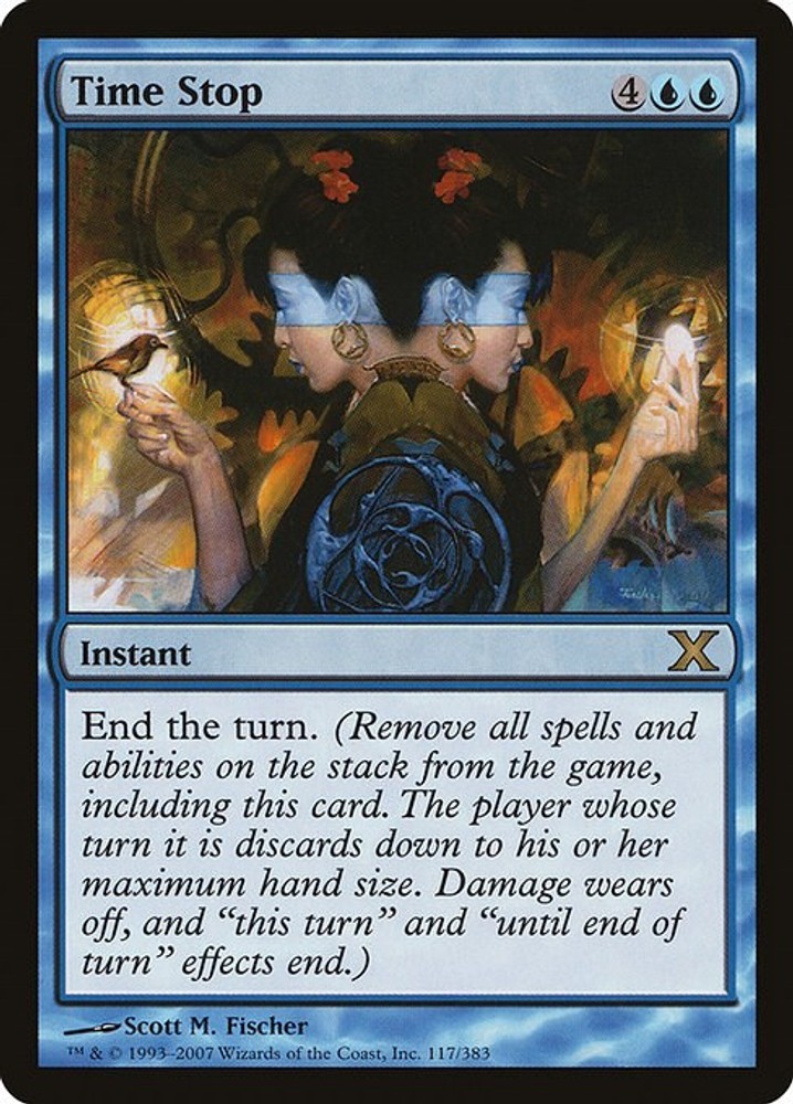 Time Stop 10th Edition MTG 117 LP