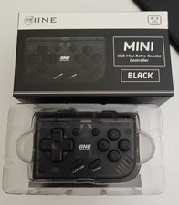 IINE Mini Retro Ananke Wireless Gampad Controller Black Keychain Size