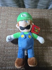 SUPER MARIO NINTENDO LUIGI PLUSH 12'' By GOOD STUFF 2019