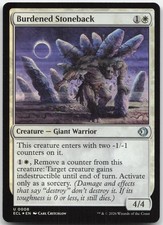 Burdened Stoneback 8 Uncommon Lorwyn Eclipsed Magic: The Gathering Foil NM