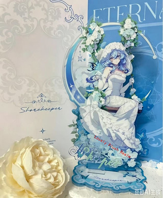 Anime Wuthering Waves The Shorekeeper Acrylic Stand Figure