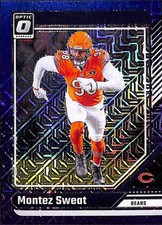 2024 Donruss Optic Blue Mojo #37 Montez Sweat 4/5