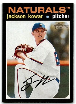 2020 Topps Heritage Minor League Jackson Kowar Northwest Arkansas Naturals #71