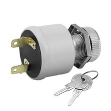 17421G1 Ignition Switch w/Key Replacement for EZGO Electric Golf Cart 2 Prong
