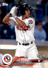 2018 Topps Pro Debut #145 Jeter Downs - BB