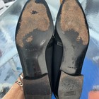 Bally ANDANTE  Black Silk/Leather Slip-On Loafers Dress Shoes Vintage Italy 10.5 — photo 5