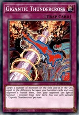 Gigantic Thundercross Common TRAP 1st Edition Photon Hypernova Yugioh