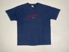 Vintage 90s Y2k Tommy Hilfiger Jeans Embroidered T-Shirt - Size XXL