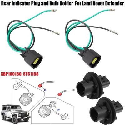 Blinkerstecker Bleistecker & Lampenfassung`für Land Rover Defender XBP100180 - Bild 1 von 4