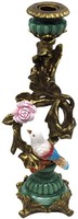 Clayre & Eef 6PR6466 KerzenstäNder Vogel 12X9X34 Cm