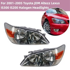 For 2001-2005 Toyota Altezzalexus Is300 New Non Hid Headlights Headlamp Halogen
