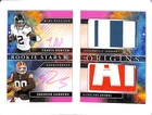 2025 Origins Travis Hunter Shedeur Sanders Rookie Pink Patch Auto Booklet #5/12