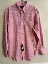 NWT LAUREN RALPH LAUREN CLASSIC FIT NON IRON BUTTON DOWN SHIRT - 16 1/2 - 34/35