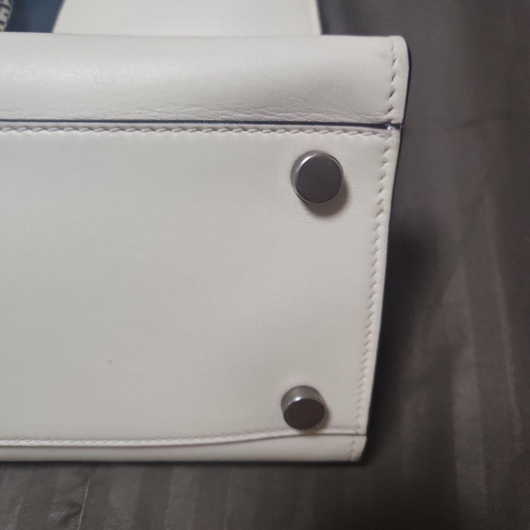 GUCCI Dionysus Tote Bag Off-White Leather 2Way Shoulder Purse Excellent thumbnail 4