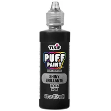 Tulip Dimensional Fabric Paint 4oz-Slick - Black