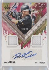 2021 Diamond Kings DK Material Signatures Holo Gold 18/99 Jared Oliva Auto 2o7