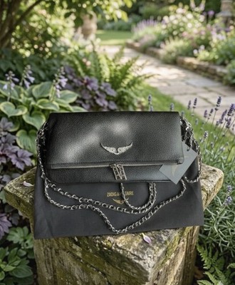 Zadig&Voltaire Tasche | Schwarz und Silber