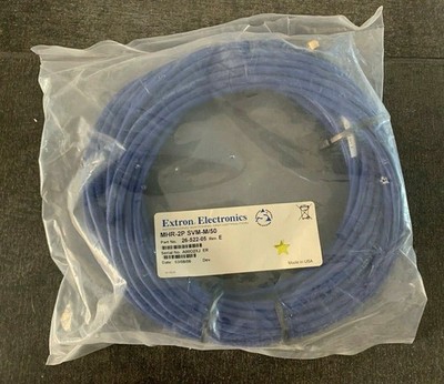 EXTRON MHR-2P SVM-M/50 50 FT Mini DIN S-Video 26-522-05 PLENUM