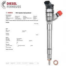 INJEKTOR EINSPRITZDÜSE VAUXHALL VIVARO 1.6 CDTI 0445110569 166000804R